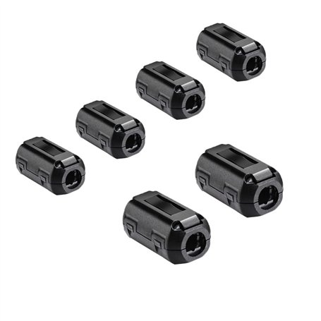 Aiqeer 6 Pièces Ferrite Anneau Noyau Set