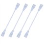 BENLUN 4 Pièces Connecteurs Ruban LED COB Pour la 220V 10MM X 6MM Bande LED COB