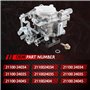 Merautop SJ Carburateur de rechange pour T-0yota COROLLA 3K 4K (1968-1978) ; pour T-0yota TRUENO 1974-1981 ; pour T-0yota-COROLL