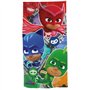 PSG Serviette de Bain Drap de Plage PJ Masks Pyjamasques Microfibre Fast Dry
