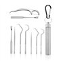 Cure-Dents En Métal 9 Pièces