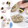 Helangel Kit Pyrogravure Bois,60W 31 Pcs Pyrograveur sur Bois Professionnel Machine à Pyrogravure 0-800°C Contrôle Kit Pyrogravu