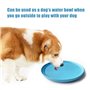Feixun Flyer Jouet pour Chien, Lot de 2, (Rouge + Bleu) 19,1 cm