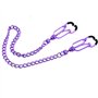 stoqucel Charm Purple Sexy Breast Clip, Pince de massage pour femme