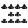 HALJIA Lot de 10 ventouses en Caoutchouc pour Aquarium Noir 27 mm