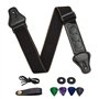 SYEYCW Noir Sangle de Guitare
