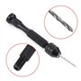 Perceuse à Main de Précision d'étau de Pin, mandrin de serrage 0.3-3.6mm avec 25 forets HSS de précision pour fabrication d'art