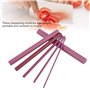 Professionnel Ruby Whetstone, 6 PCS 3000# Grit Polishing Oil Stone Sharpener Pierre à aiguiser Whetstone Tool Set
