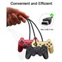 Bicmice Câble de charge USB compatible avec manette PS3 USB A 2.0 vers Mini-B USB 5 broches Câble de charge et de données pour m