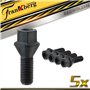 Frankberg Lot de 5 boulons de roue compatibles avec les modèles 1 E81 E87 3 E21 E30 E36 E46 E90 5 E12 E28 E34 E60 E61 6 E24 E64 