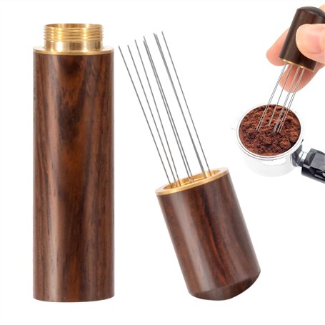 Agitateur de Café d'Expresso Wdt Outil Espresso Distribution Tools Distributeur d'aiguilles à Café pour Mélanger le Café Moulu