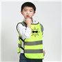 2 gilets réfléchissants haute visibilité, 2 pendentifs réfléchissants pour sacs d'école, gilet de sécurité pour enfants, gilet r