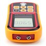 Largeur en acier de jauge d'épaisseur 1.2-220mm ultrasonique de GM100 Digital, appareil de contrôle d'épaisseur, écran LCD à qua