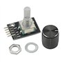 WMYCONGCONG Lot de 8 KY-040 Module encodeur rotatif 360 degrés avec capuchon pour micro contrôleur Arduino