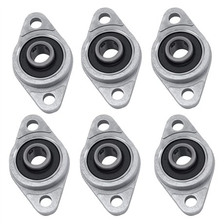 Bztzhm 6 Pièces 8mm Alliage de Zinc Palier Roulement