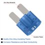 Porte-Fusible Micro Voiture Adaptateur Lame Porte-Fusible Add-A-Circuit Porte-Fusible avec 6 Pièces de Fusible à Lame 5A 10A 15A