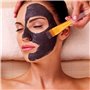 Pinceau Masque Visage Brosse de Masque Facial Pinceaux Applications de Visage avec Poignée en Plastique Transparent pour Masque 