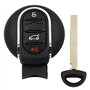 Coque de clé de voiture avec télécommande intelligente à 4 boutons pour BMW Mini Cooper F54 F55 F56 F60 2015 2016 2017 2018 avec
