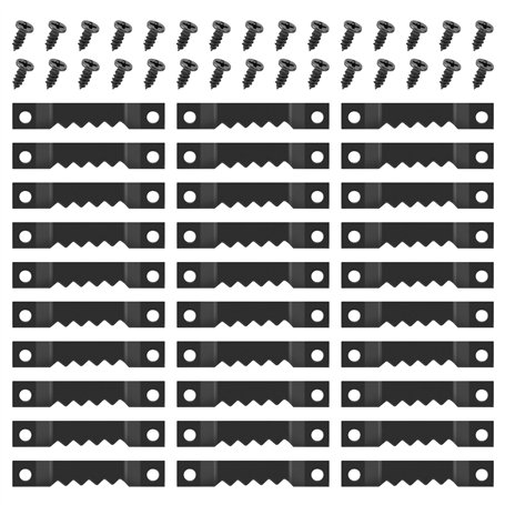 30 Pièces Accroche Tableau Crochet Cadre，Fixations pour Cadres，Mural Attache Cadre Accroche Cadre ，pour Cadres Photo Affiches Pe
