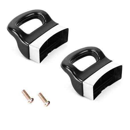 Wilsonzin 2 Pcs Poignée pour Autocuiseur Poignée de Support Latérale pour Autocuiseur Poignées en Bakélite Noires de Remplacemen