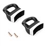 Wilsonzin 2 Pcs Poignée pour Autocuiseur Poignée de Support Latérale pour Autocuiseur Poignées en Bakélite Noires de Remplacemen