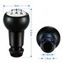 Vinabo Pommeau de Levier de Vitesses Manuel 5 Vitesses pour Peugeot 106 107 205 206 306 307 308 406 2008 3008 / CITROEN Picasso 