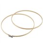 ZEONHAK Lot de 10 cercles à broder en bambou de 30 cm pour travaux manuels