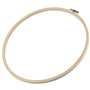 ZEONHAK Lot de 10 cercles à broder en bambou de 30 cm pour travaux manuels