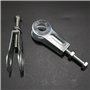 CENPEK Lot de 2 tendeurs de chaîne de moto de 15 mm, tendeur de chaîne de roue arrière, outil de tendeur de chaîne pour YBR 125 