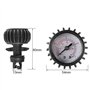 CENPEK Manomètre de pression d'air 30 PSI simple baromètre avec pompe à main haute pression pour kayak Accessoires pour bateau g
