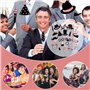 24 Pièces Accessoire Photo, Photobooth Anniversaire, Accessoire Photobooth Mariage pour Anniversaire Mariage Nouvel an Remise de