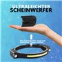Lampe Frontale Rechargeable USB Frontale led Torche 600 Lumens avec Capteur 230°, 5 Modes d'éclairage et étanchéité IPX4 pour le