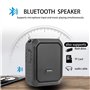 SHIDU Amplificateur de Voix sans Fil Haut-Parleur Bluetooth Système de sonorisation Portable étanche 18W avec Casque Micro sans 