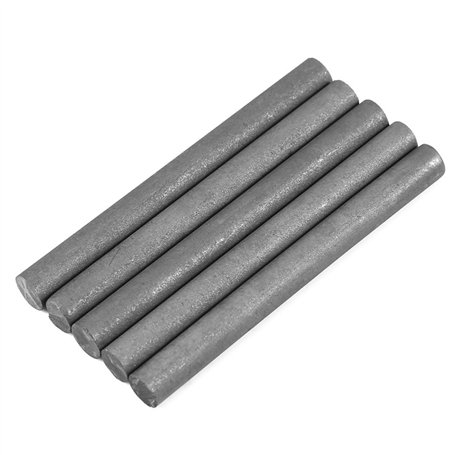 Tige en Graphite - Électrode en Graphite Longueur de la Tige du Cylindre 100mm Diamètre 10mm 5Pcs Couleur Noire 99