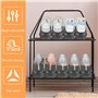 KIMIGO Support à Chaussures Réglables,24PCS Chaussures Support Rack,Empiler Les Chaussures,Organiseur de Chaussures Gain de Plac