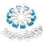 QitinDasen 15Pcs Premium 6A / 125VAC Mini Interrupteur à Bascule, 3 Broches ON/ON 2 Position SPDT Interrupteur à Bascule, Interr