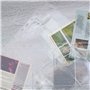 20 Pages classeur cartes transparente,classeur carte de visite,pochette plastique a4,Pochettes de Cartes Photos 11 Trous,avec 10