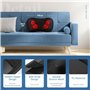 Coussin de Massage Shiatsu cou Épaule dos Masseur Électrique avec Fonction de Chauffage et Masseur de Pétrissage des Tissus Rota