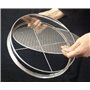 Practicool Tamis de rempotage de Jardin – Énigme en Acier Inoxydable – Tamis de Terre – avec 8 Tailles de Filtre interchangeable