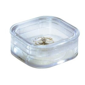 BERGEON 6799-1 Boîte à Membrane élastique pour pièces de Montre 39 x 39 x 17