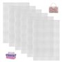 YZROHYI 6 PCS Feuille de Toile en Maille Plastique 30 X 20 CM