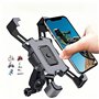 Support Telephone Velo Telephone Mtb Bici Moto Support Porte Téléphone Vélo Universel Guidon Smartphone Moto Scooter Trottinette