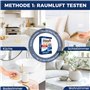 Kit de test de moisissure pour la maison - Test de moisissure pour 10 pièces - Test rapide de l'air ambiant pour la qualité de l