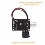 BOJACK 6V 12V 24V 28V 3A 80W contrôleur de vitesse de moteur à courant continu (PWM) commutateur réversible à vitesse réglable 1