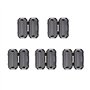 HUAREW Bruit Suppresseur Câble Pince Noir Clip Type Ferrite Anneau RFI EMI pour 3.5mm (5pcs)