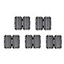 HUAREW Bruit Suppresseur Câble Pince Noir Clip Type Ferrite Anneau RFI EMI pour 9mm (5pcs)