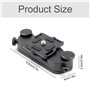 Clip de Ceinture pour Appareil Caméra Sangle pour Sac à Dos Clip de Ceinture en Alliage D'aluminium à Fermeture Rapide Avec Supp