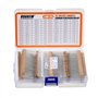 HUAREW Resistors Assortment Kit 1 Ohm Resistor -1m Ohm Resistor With 1/4W Carbon Film Resistor Kit Resistors Assortment 5% (1000
