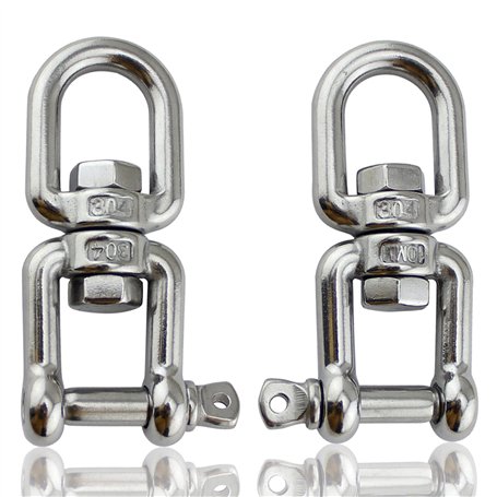 Basetousual M8-2 pièces Manille De Levage