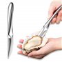 1 pièces Couteau à huîtres en acier inoxydable